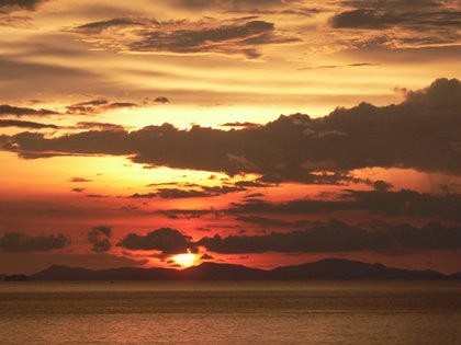 Sunset over Thailand © SW